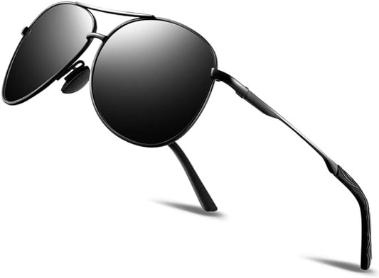 Polarized Classic Aviator Sunglasses for Men