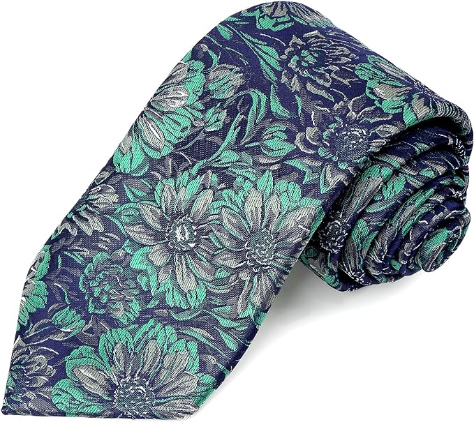 Men's Paisley Floral Neck Tie
